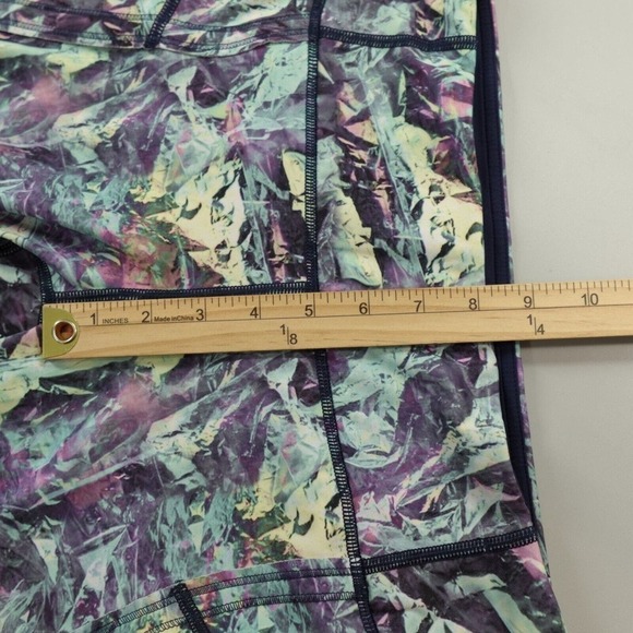 Lululemon Inspire Crop Leggings Womens 6 Iridescent Multi All Full-On Luxtreme - Picture 16 of 16